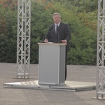 Bronisław Komorowski i Joachim Gauck na Westerplatte 