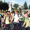 W tegorocznej wyprawie wzięło udział 40 małych rowerzystów