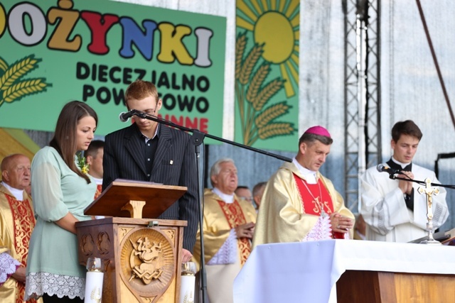 Diecezjalne dożynki w Czańcu