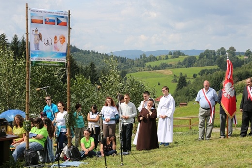 Modlitwa trzech narodów na Trójstyku w Jaworzynce