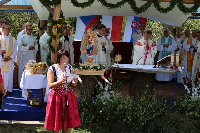 Modlitwa trzech narodów na Trójstyku w Jaworzynce