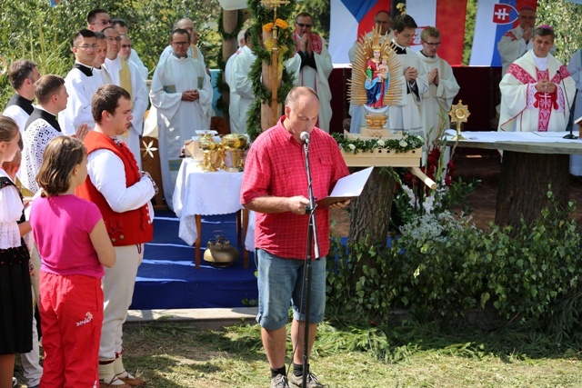 Modlitwa trzech narodów na Trójstyku w Jaworzynce