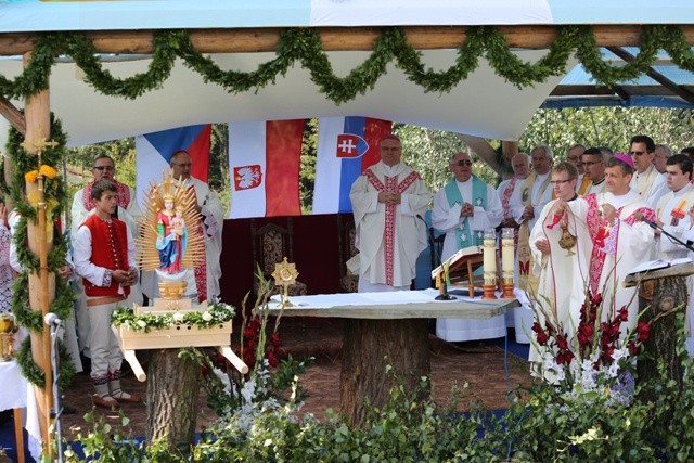 Modlitwa trzech narodów na Trójstyku w Jaworzynce