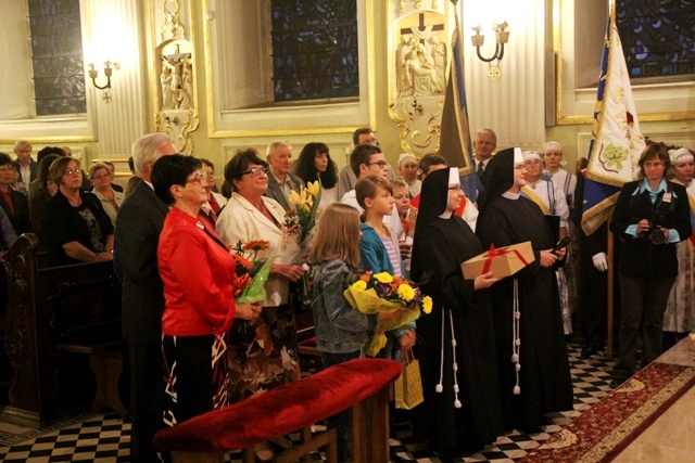 Prymicje bp. Kusego w kościele św. Elżbiety w Cieszynie