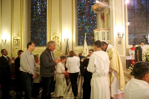 Prymicje bp. Kusego w kościele św. Elżbiety w Cieszynie