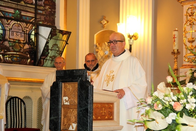 Prymicje bp. Kusego w kościele św. Elżbiety w Cieszynie