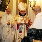 Prymicje bp. Kusego w kościele św. Elżbiety w Cieszynie