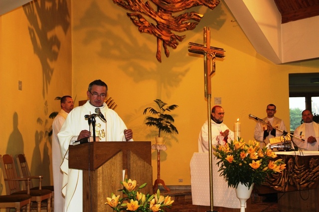 Prymicje bp. Tadeusza Kusego w Cieszynie-Kalembicach