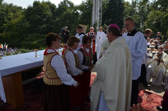 Uroczystości na Świętym Krzyżu