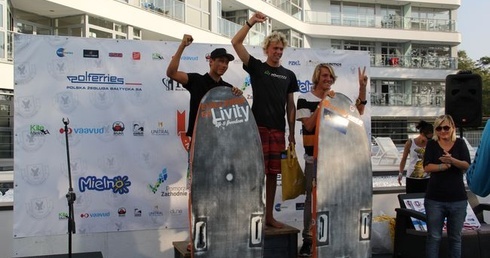 Kitesurfingu 2014 - wręczenie medali