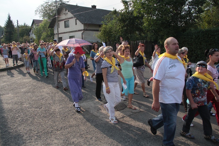 Pielgrzymka dekanatu Branice do Nasiedla