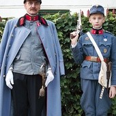  Jacek Słupski i jego syn Maciek jako jedyni w Polsce centralnej reprezentują armię austro-węgierską