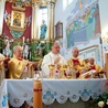 Msza św. w borzęcińskim kościele