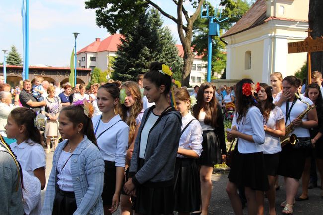 Uroczystość dożynkowe w Janowie Lubelskim