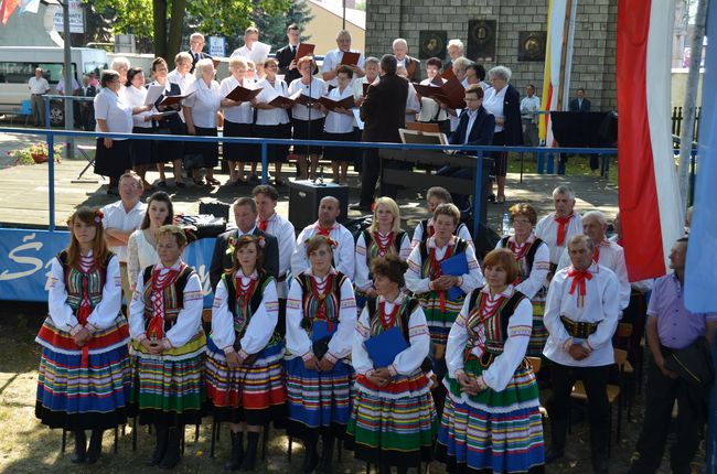 Uroczystość dożynkowe w Janowie Lubelskim