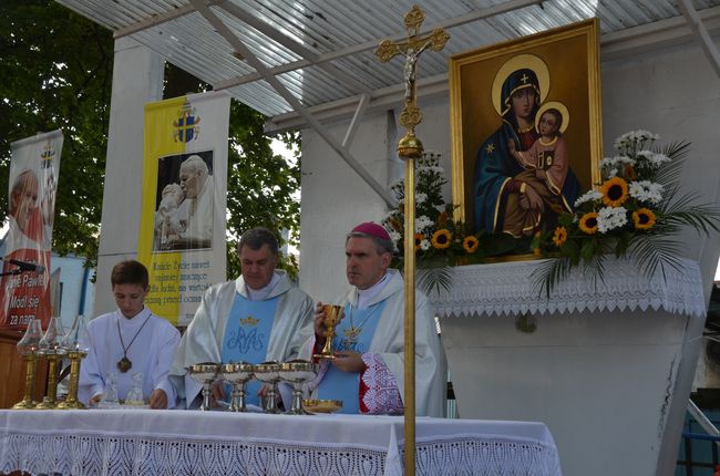 Uroczystość dożynkowe w Janowie Lubelskim