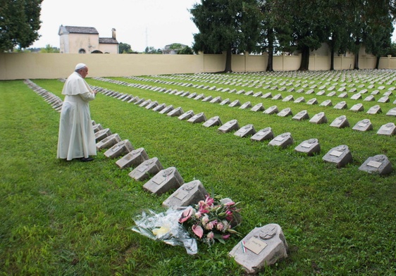 Papież: Ludzkość nie wyciągnęła lekcji z wojen