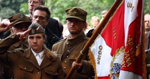 Odsłonięcie pomnika o. W. Gurgacza