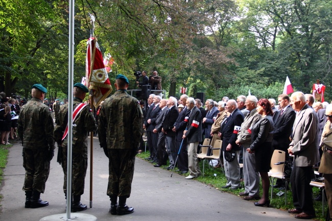 Odsłonięcie pomnika o. W. Gurgacza