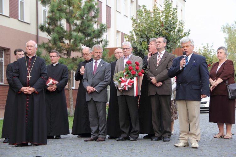 Odsłonięcie tablicy ku czci marsz. E. Śmigłego-Rydza