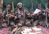 Abubakar Shekau na filmach wideo zachowuje się jak człowiek niezrównoważony