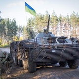 Konwój z Katowic na wschodniej Ukrainie