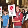  Młodzi wolontariusze ze szkolnych kół Caritas