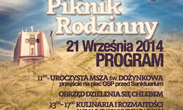 Plakat pikniku w Szczukach