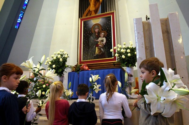 Obraz Matki Bożej Latyczowskiej w parafii św. Józefa