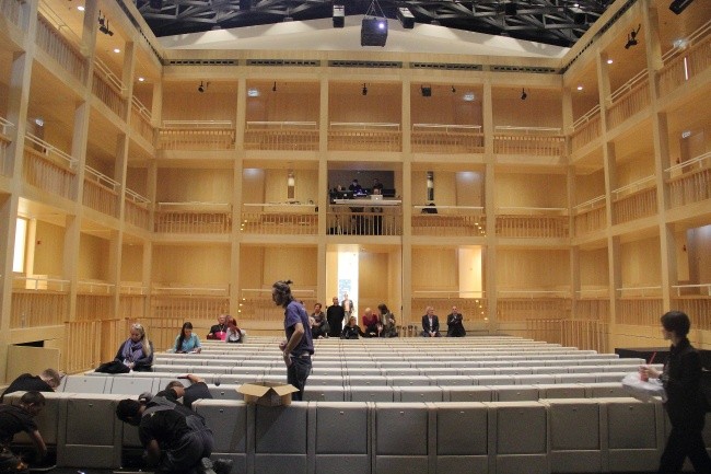 Uroczyste otwarcie Gdańskiego Teatru Szekspirowskiego 