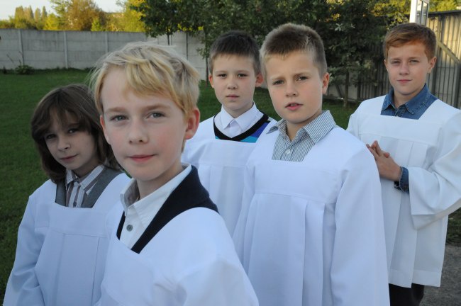 MB Latyczowska w budującym się kościele