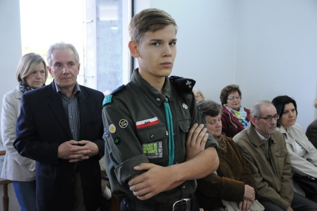 MB Latyczowska w budującym się kościele