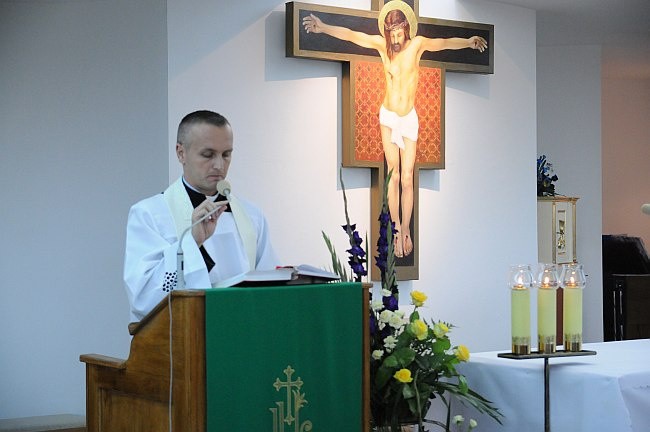 MB Latyczowska w budującym się kościele