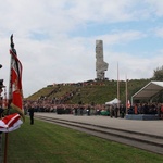 Przysięga podchorążych na Westerplatte