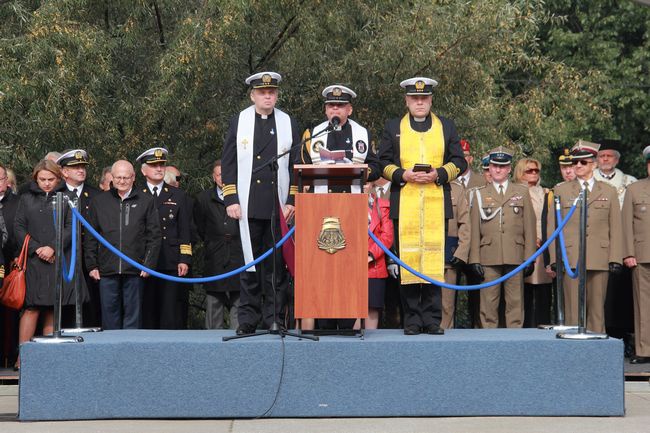 Przysięga podchorążych na Westerplatte