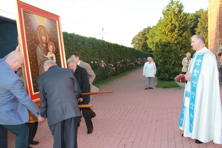 Obraz Matki Bożej Latyczowskiej w parafii św. Stanisława