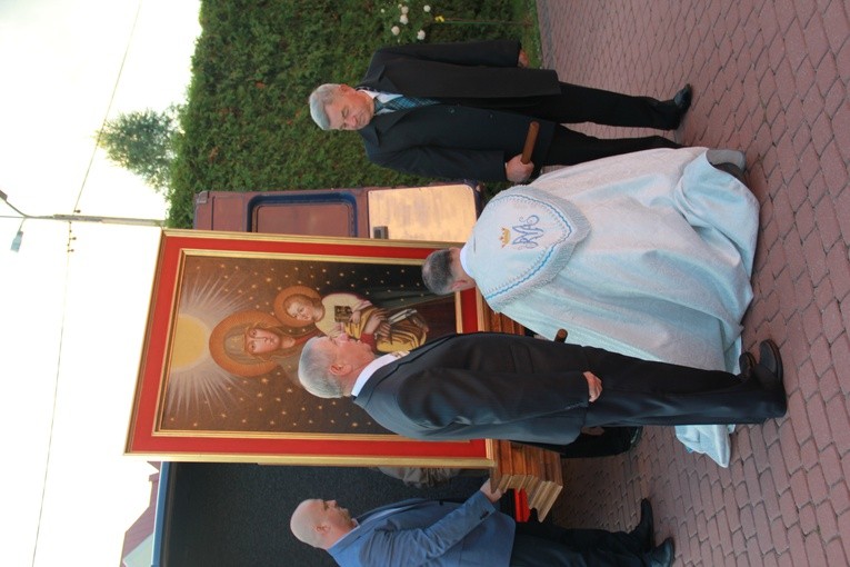 Obraz Matki Bożej Latyczowskiej w parafii św. Stanisława