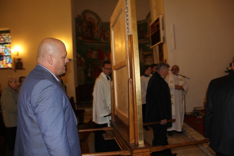 Obraz Matki Bożej Latyczowskiej w parafii św. Stanisława