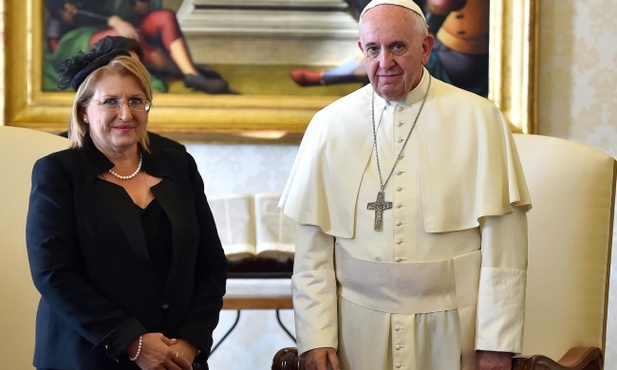 Prezydent Malty w Watykanie 