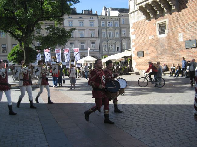 Pokaz średniowiecznych chorągwi