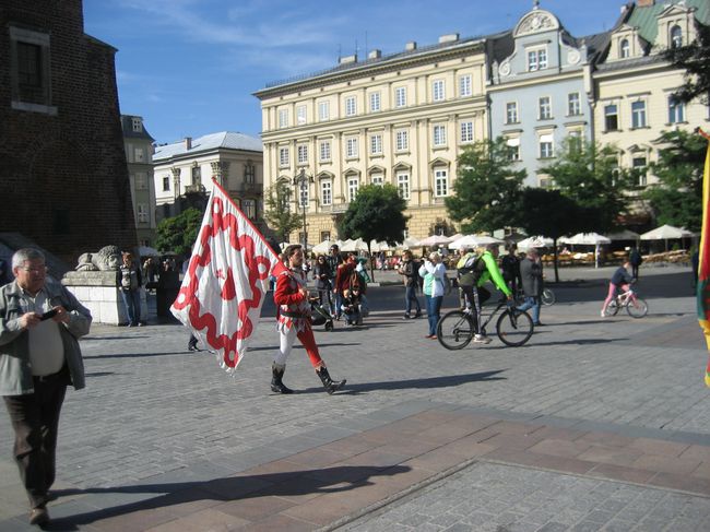 Pokaz średniowiecznych chorągwi