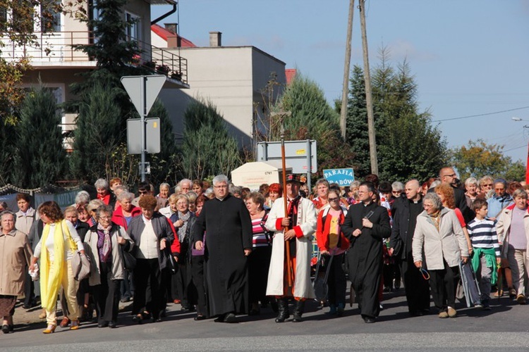 Pielgrzymka Kół Żywego Różańca do Domaniewic