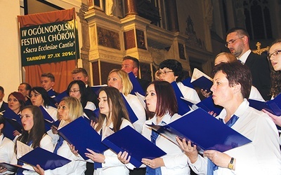 W tym roku w Tarnowie  wystąpiło 17 chórów z całej Polski 