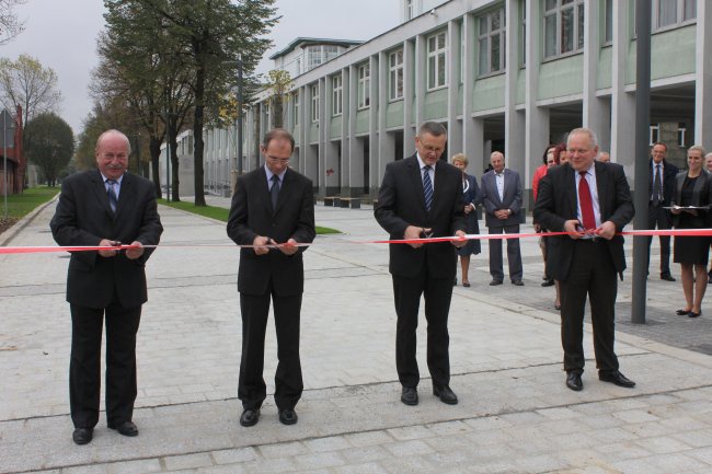 Miasteczko akademickie Politechniki Śląskiej i nowe boisko