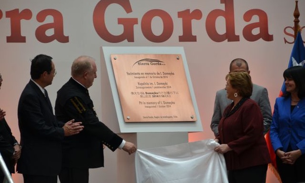 Inauguracja Sierra Gorda