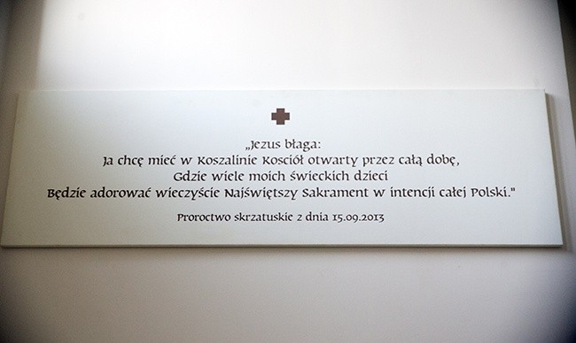 Nowa kaplica w Domu Miłosierdzia