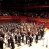 Uroczysty koncert rozpoczął się hymnem Rzeczypospolitej Polskiej