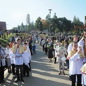 Procesja z cudownym obrazem szła ulicami Lublina