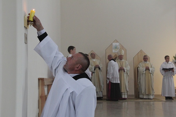 Konsekracja kościoła w Mrzezinie