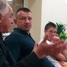  Tomasz Adamek podczas spotkania w „Nadziei”